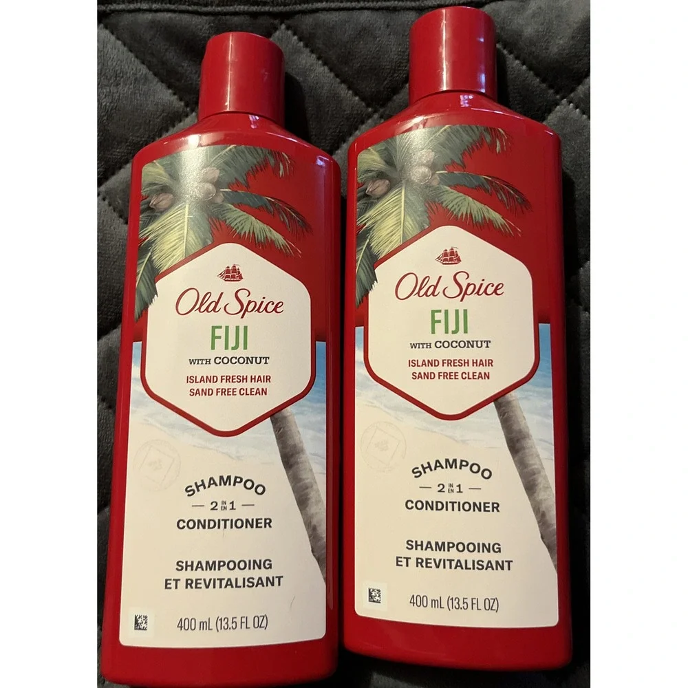 2 -Old Spice FIJI With Coconut 2-in-1 Shampoo Conditioner